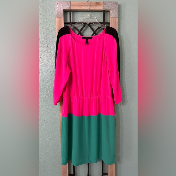 BCBGMAXAZRIA color block dress, great condition - Picture 1 of 3